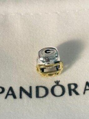 Pandora Green Bay Packers Charm Football Helmet Charm Pendant